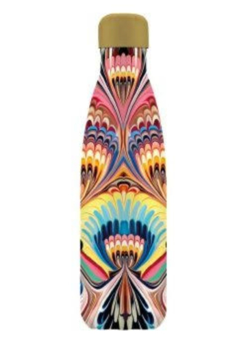 Marble Swirl Bottle - Metal - Museum & Galleries